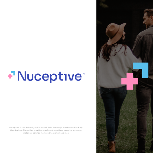 Modern Contraception Logo With a Meaningful Graphic Element Design by Origrio Studio