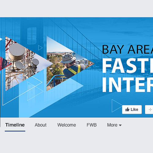 Custom Facebook Cover for High-Speed Internet Company Design by creative²