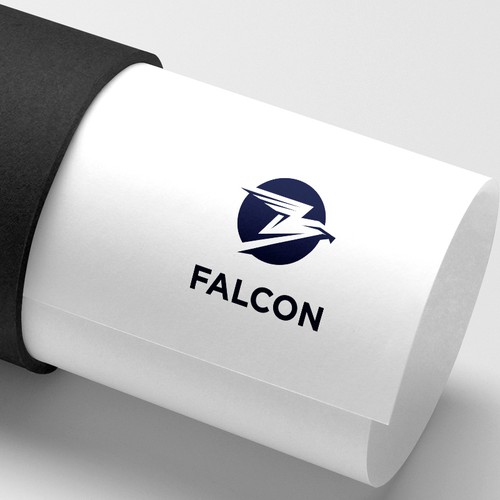 Falcon Sports Apparel logo Réalisé par KVA