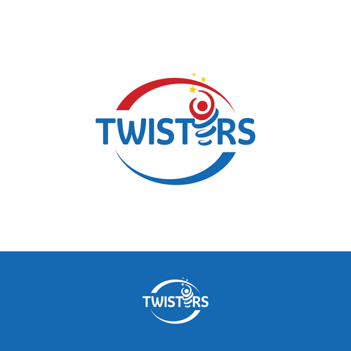 Twister Gymnastics Logo Rebrand - Modern, Exciting, Clean Logo Update for Kids Gymnastics Facility Design by Vinzsign™