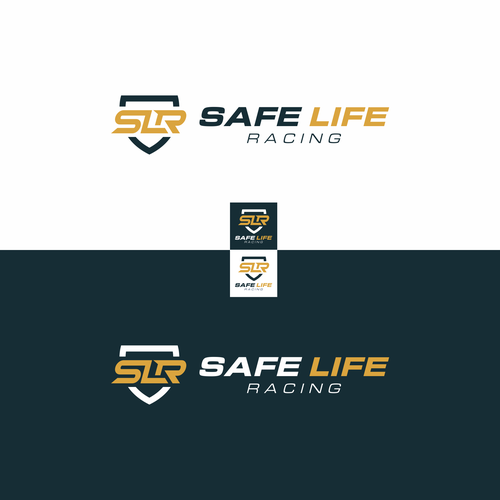 Logo Redesign for Safe Life Racing!  A manufacturer of auto racing safety equipment. Design by HTM