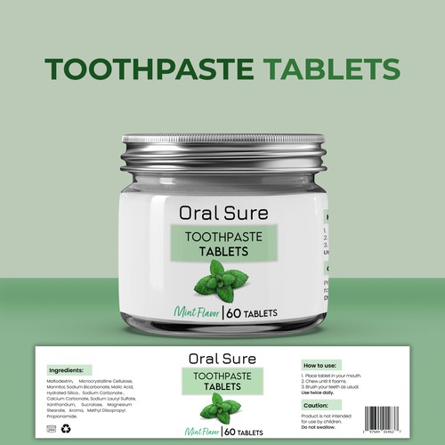 I need design draft document for tablet jar customization. Design by Manthanshah