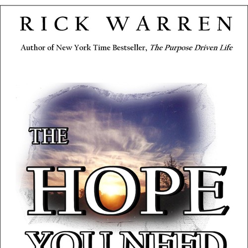 Design Rick Warren's New Book Cover Design réalisé par rjlyle