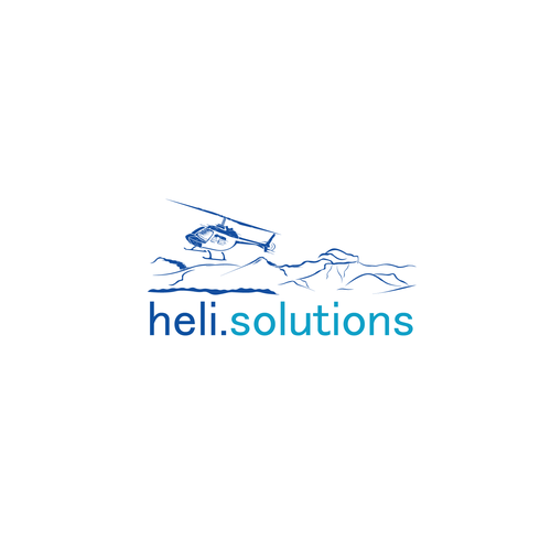 Heli.Solutions logo Design réalisé par ©ZHIO™️ ☑️