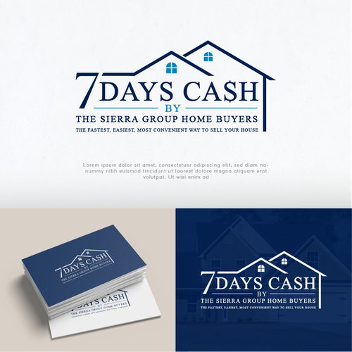 7 Days Cash  Logo Contest Design by Eli-