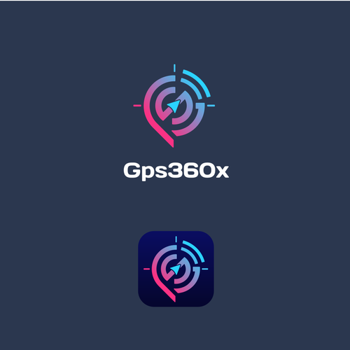 Sleek modern logo design for our GPS tracker App Design by lanmorys