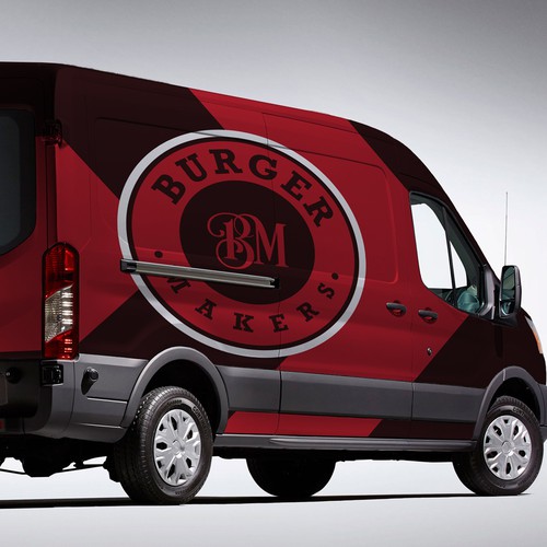 food trailer , burger and fries Design by ∙beko∙