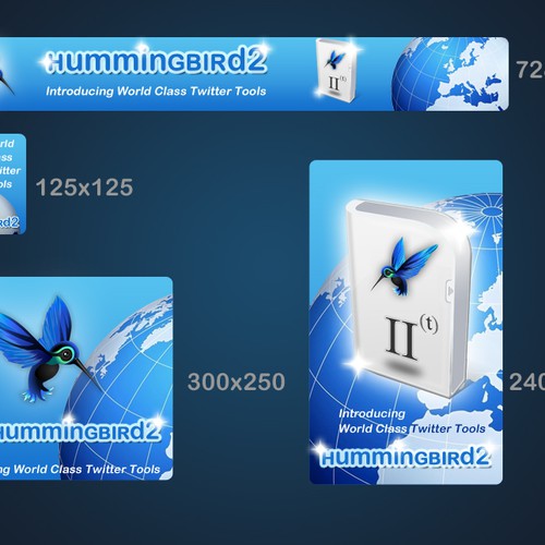 "Hummingbird 2" - Software release! デザイン by Pink Agency