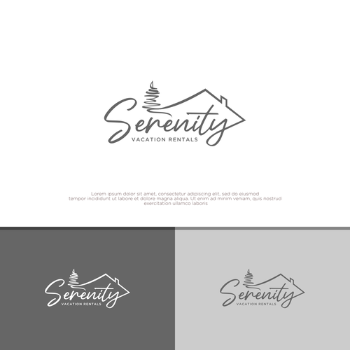 New Vacation home rentals logo for our Airbnb! Design by Rekker
