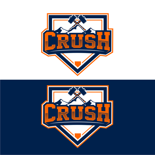 Central Oregon Crush Baseball Diseño de Gandesign
