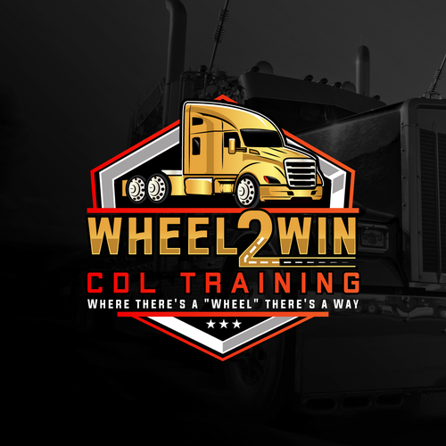 Design a Catchy Logo for CDL Truck Driving School Diseño de Prografik