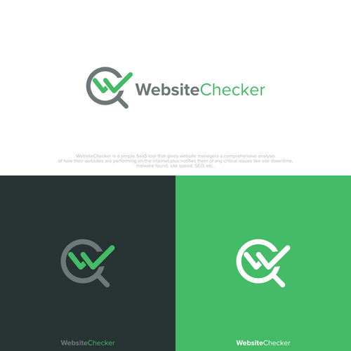 New SaaS Startup WebsiteChecker Needs a LOGO!! Design by Niel's