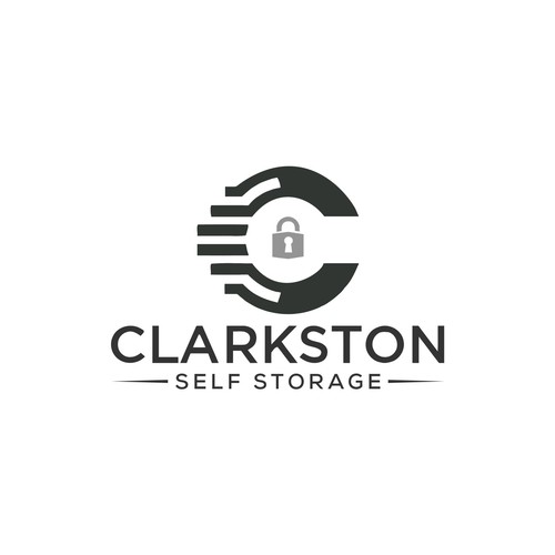 Self Storage Logo | Clarkston Self Storage Diseño de RayStudio