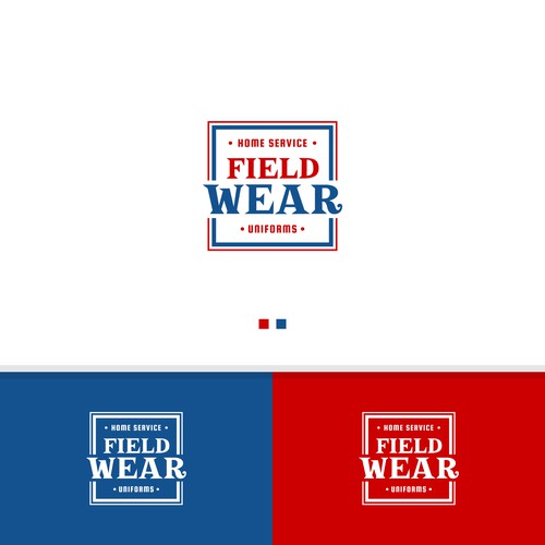 Logo for home service uniform company Diseño de StudioJack