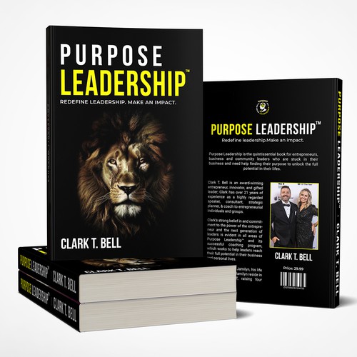 Purpose Leadership Book Cover Design by H_IMAM