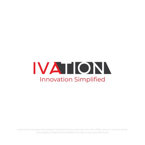 Ivation LOGO Rebranding Design by Baqar Ali