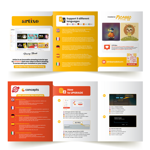 Brochure contest entry by ArtfulNouman