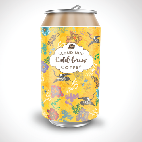 Cloud Nine Cold Brew Contest Design by curtis creations