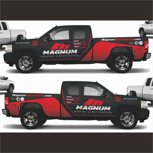 Full Truck Wrap Design Design by TANSA ART