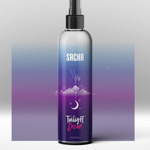 Sacha Body Mist Design réalisé par Vitalio7in