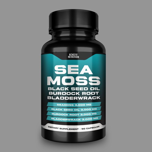 Concept Design For Supplement - Front Label Design by Dj Saifee