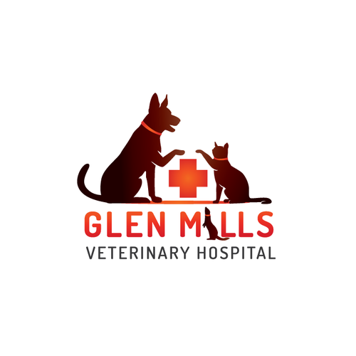 logo for Glen Mills Veterinary Hospital | Logo design contest