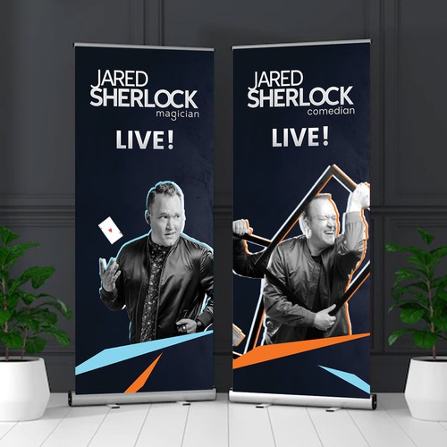 Magician Onstage Banner Design by SmartProduction