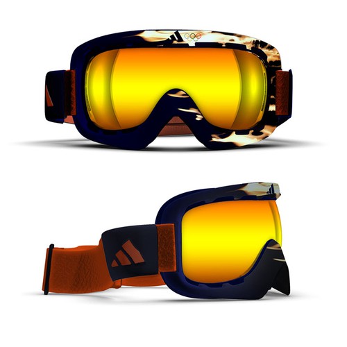 Design adidas goggles for Winter Olympics Design por neleh