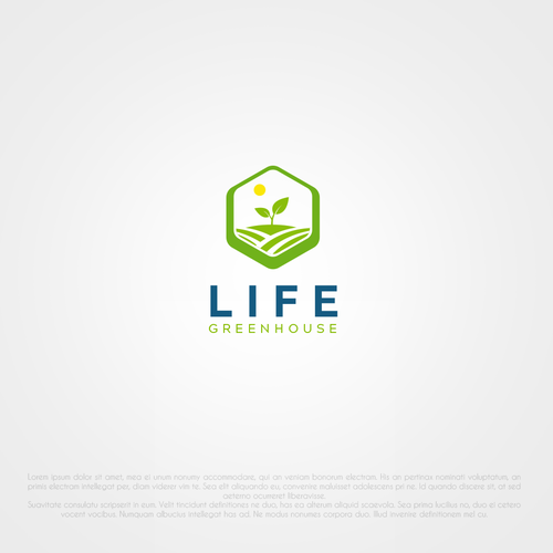 Greenhouse logo company Design by pixelgarden