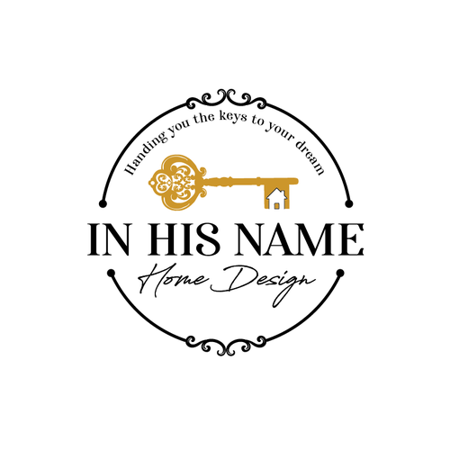 TURN-KEY HOME DESIGN BUSINESS NEEDS A STAND OUT IDENTITY! Design by SilverPen Designs