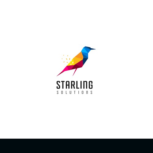 Create a starling murmuration-inspired masterpiece. Diseño de KamNy