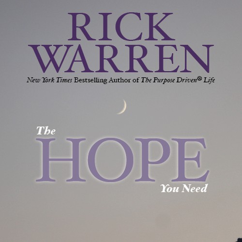 Design Rick Warren's New Book Cover Design von trames