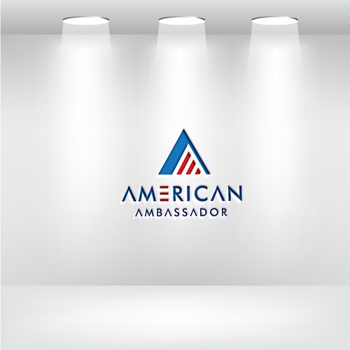 A travel based logo for videos about visiting the US Réalisé par design canvas