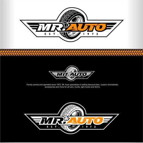 Mr. Auto needs a powerful, iconic logo! Design by Blenchie017