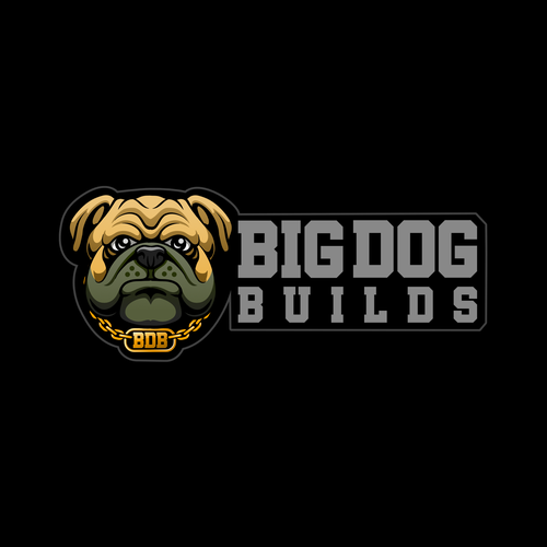 Big Dog Builds Logo Design by N V R design