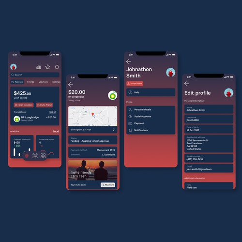 Simple Mobile App Design Design von Chris.Hodges