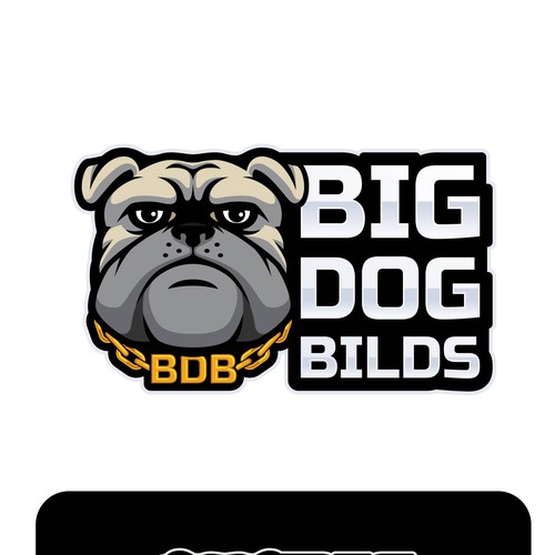 Big Dog Builds Logo Design by Rozart ®