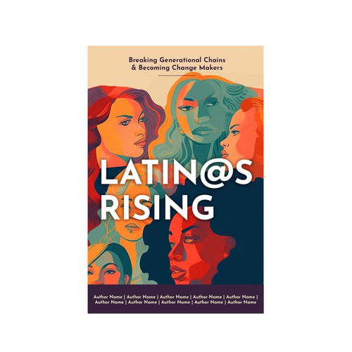 Design a bestselling book cover for Latinas Breaking Generational Chains Design by marta_brk