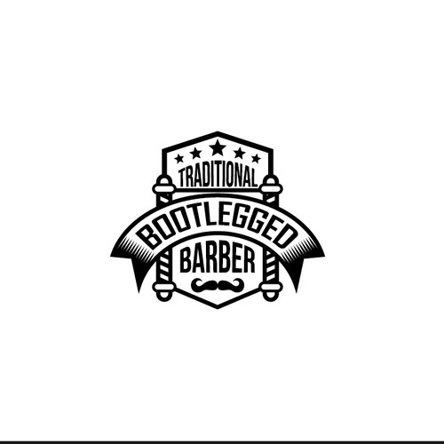 Traditional Barber shop logo Design by DIAZ BROTHERS