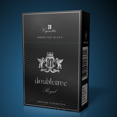 create a luxurious cigarette pack design Réalisé par StudioUno