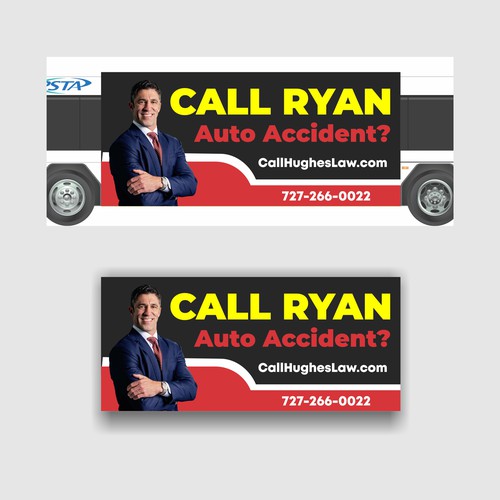 Bus Ad for Lawyer - Need diff styles Design by Thanksidea