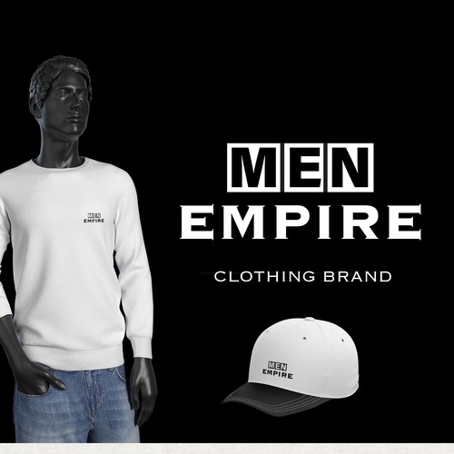 I need a logo design for men clothing store Design réalisé par ZIDANEISO