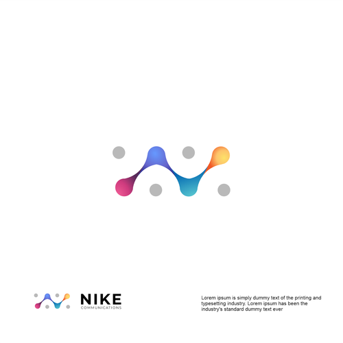 Nike Communications Logo Contest Design by AYANA.