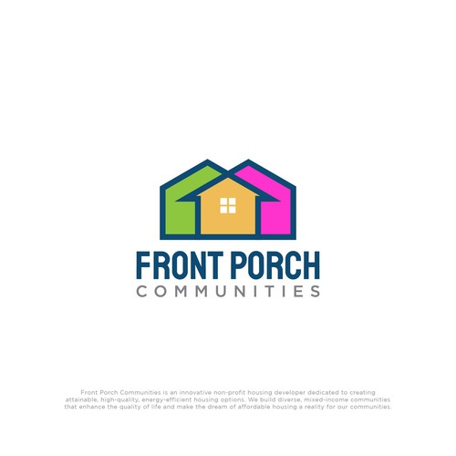 Front Porch Communities - A Not For Profit housing developer with a community focus Design réalisé par RaccoonDesigns®