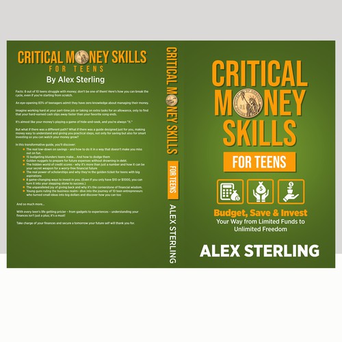 Design an eye-catching and powerful book cover to appeal to teens and young adults Design by Arrowdesigns