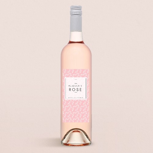 Design an Australian rose wine label Design by Rosemarijn