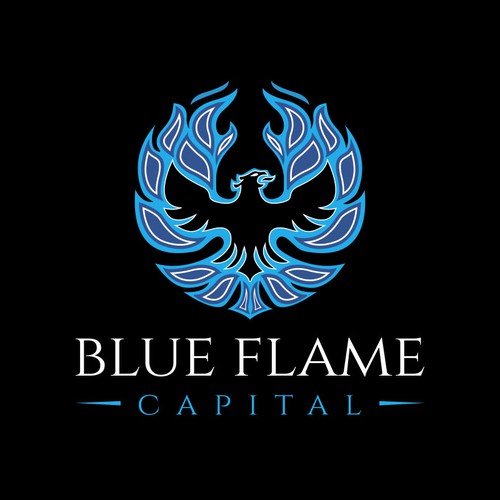 We need a Blue Flame Logo worthy of classic car hood status...but not...really. Design by Jacob Gomes
