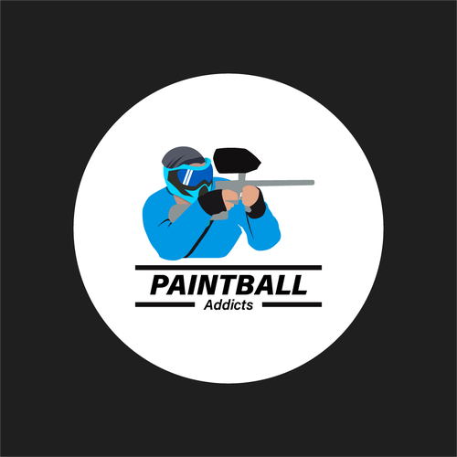 Paintball YouTube Channel logo Design by Andhika Anggara Pratama