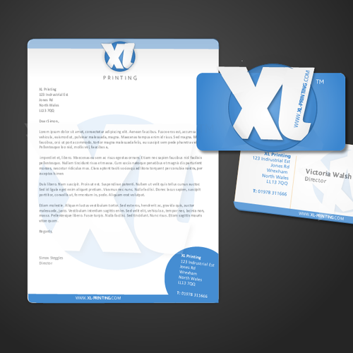 Printing Company require Logo,letterhead,Business card design デザイン by vkw91