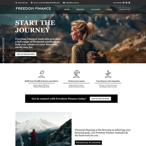 Design Website concept/homepage Design by Labelle.Pope
